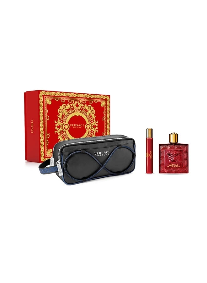 Big Brands Perfumes Eros Flame - Eau de Parfum 2 Pieces Gift Set
