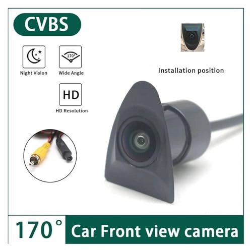 AHD Front View Logo Camera - Night Vision Wire