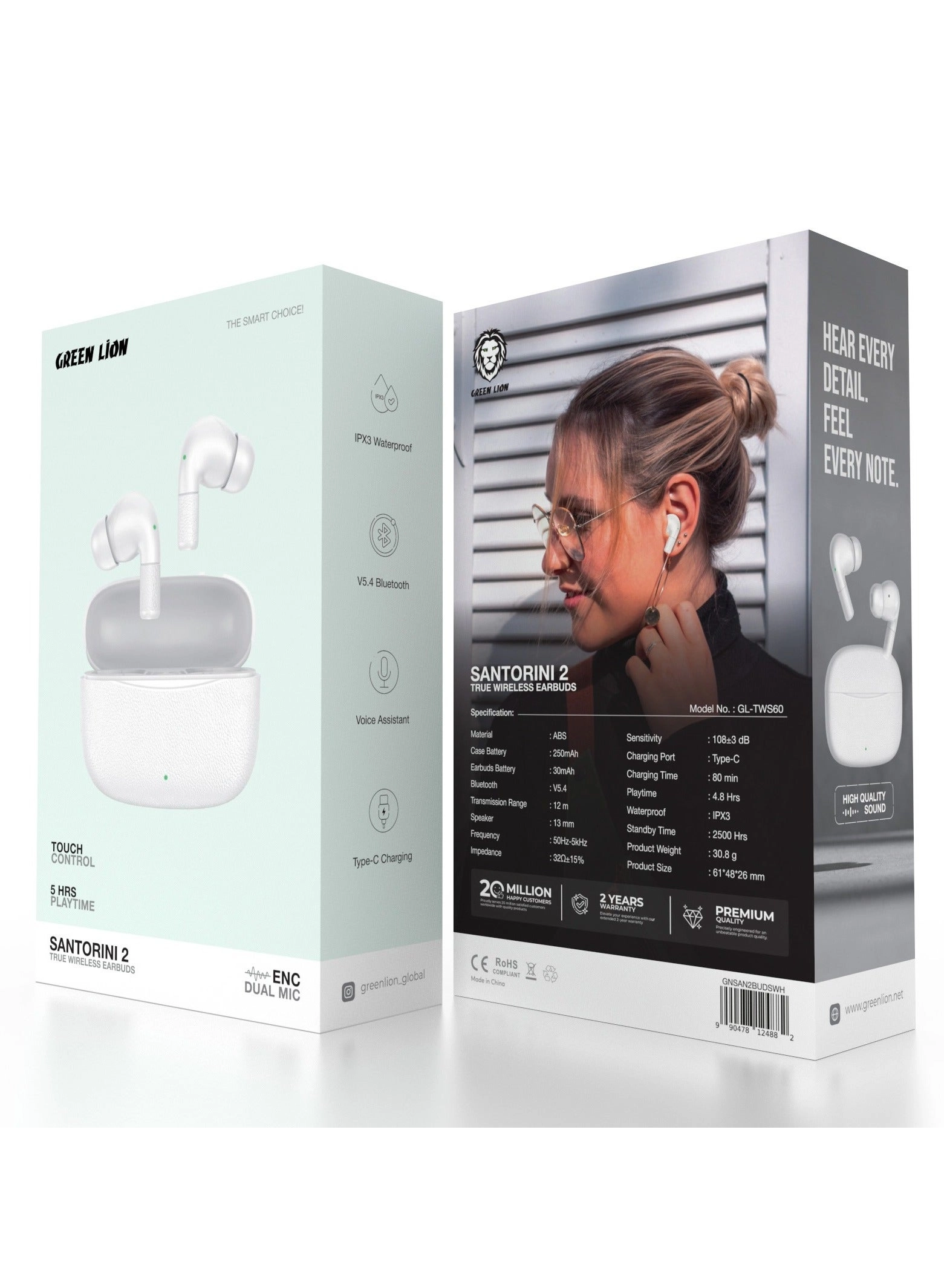 Santorini 2 Wireless Earbud