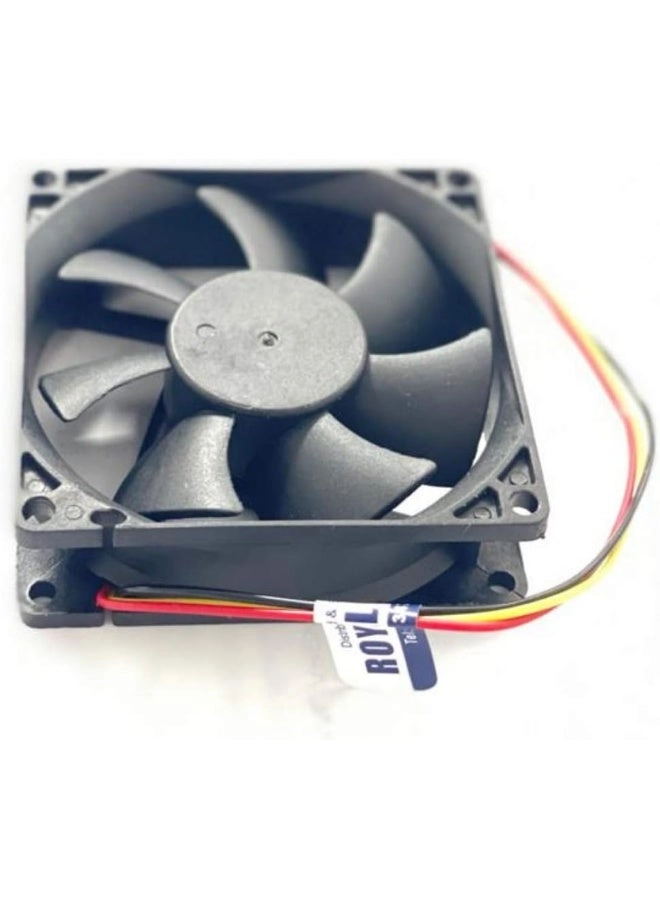 Silent Brushless Cooling Fan - 1 fan(s) 80x80x25mm