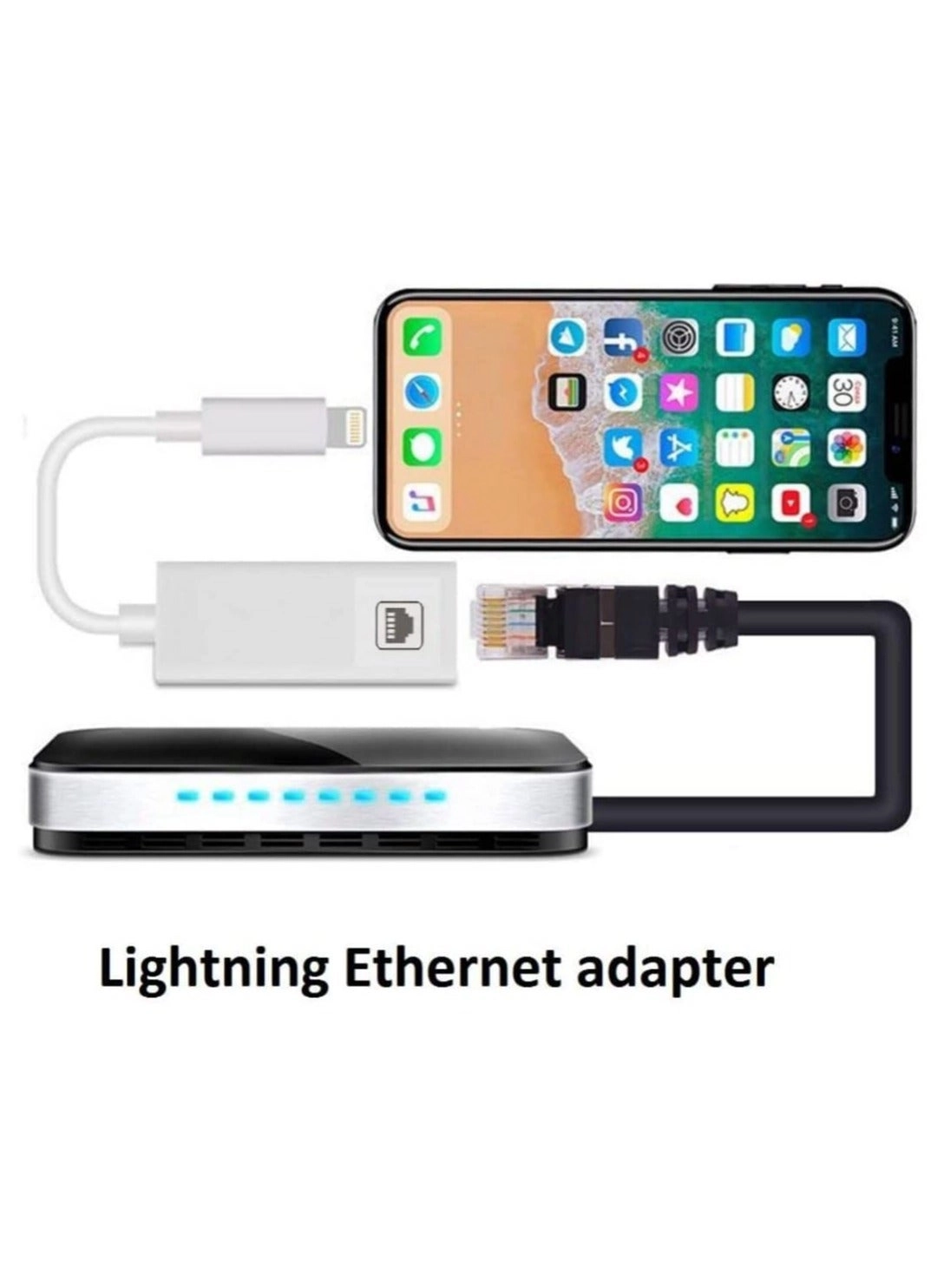Lightning to Ethernet Adapter