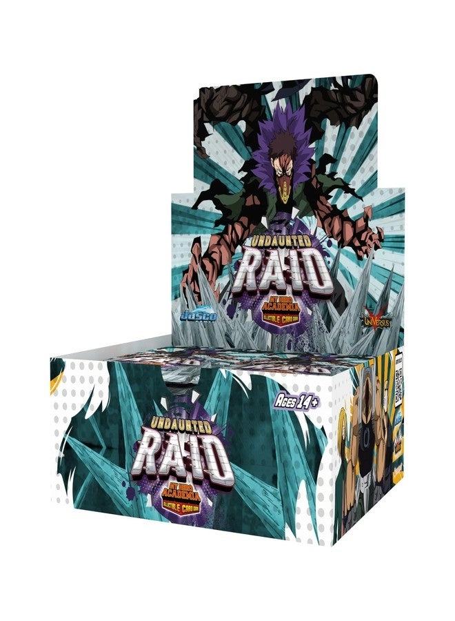 My Hero Academia Series 5: Undaunted Raid Booster Display - 24 Expansion Packs 11-Cards