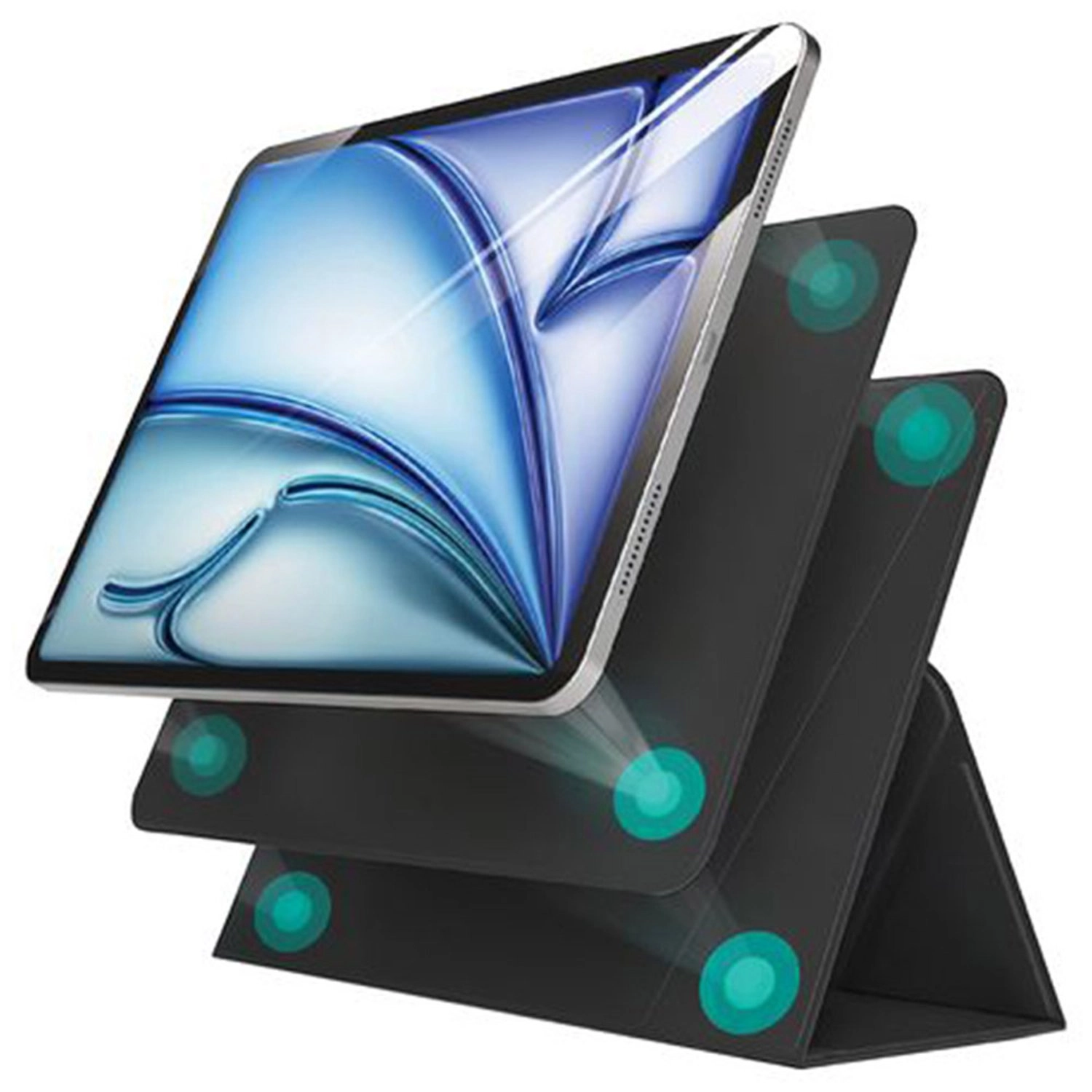 Magnetic VersaGrip Case for iPad Air 11-inch (M2)