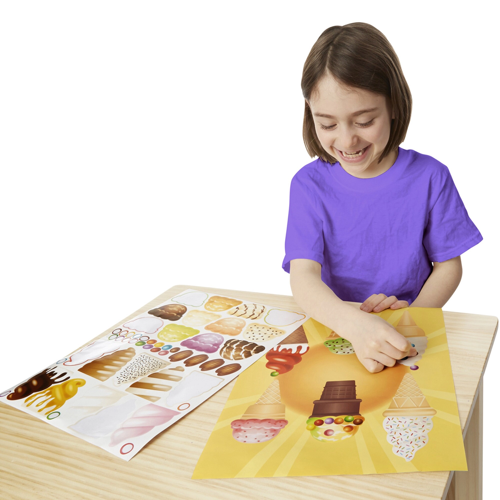 Sweets & Treats Reusable Sticker Pad Multicolor 500 pcs