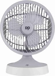 Akzun Trading Rechargeable High-speed Table Fan - Multicolour 7621