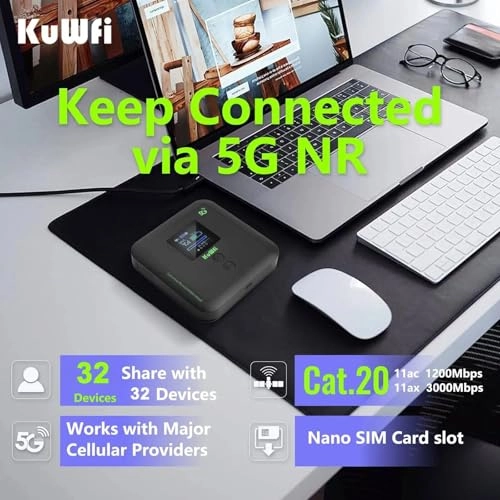 5G01 - 5G Wi-Fi 6 2500 Mbps
