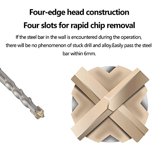 Electric Drillbit - 150x8(MM) Gray