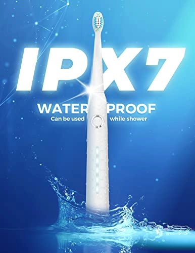 Electric Toothbrush - 40000 VPM 5 Modes Pink