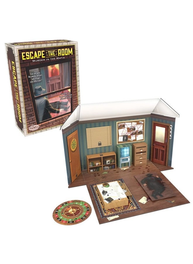 ThinkFun Escape The Room: Murder In The Mafia - Brain Teaser Age 13 And Up
