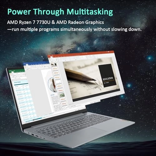 IdeaPad Slim 3 82XM00AQGE - 15.6'' Ryzen 7-7730U 16GB DDR4 1TB SSD