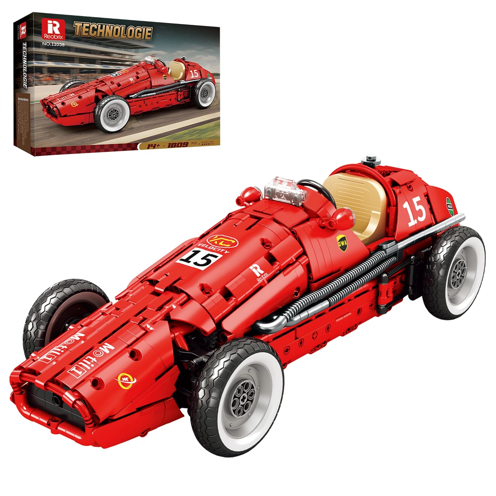 Reobrix F1 Car Building Set