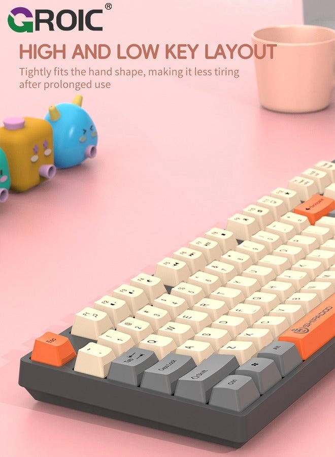 Green Typewriter Keyboard - Standard Wired