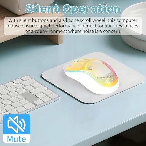 Cute Penguin Bluetooth Wireless Mouse - USB