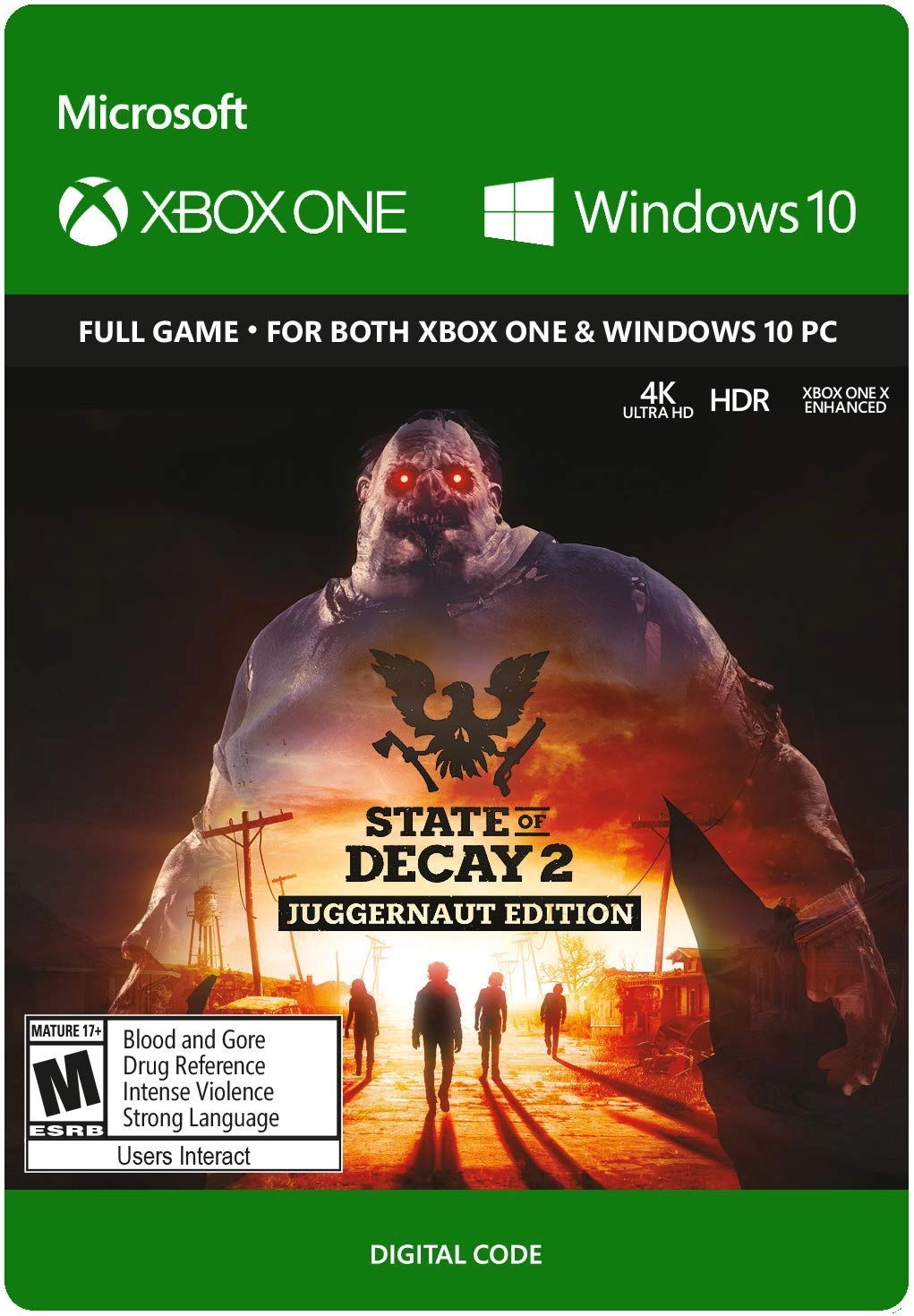 Microsoft State of Decay 2 Juggernaut Edition - Xbox One / Windows 10