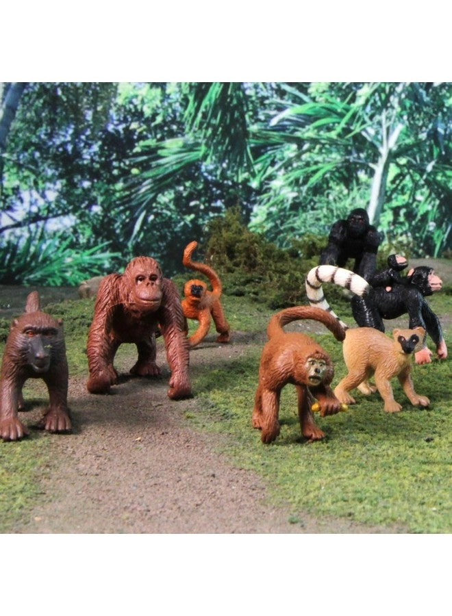 Apes & Monkeys TOOB 12 pcs