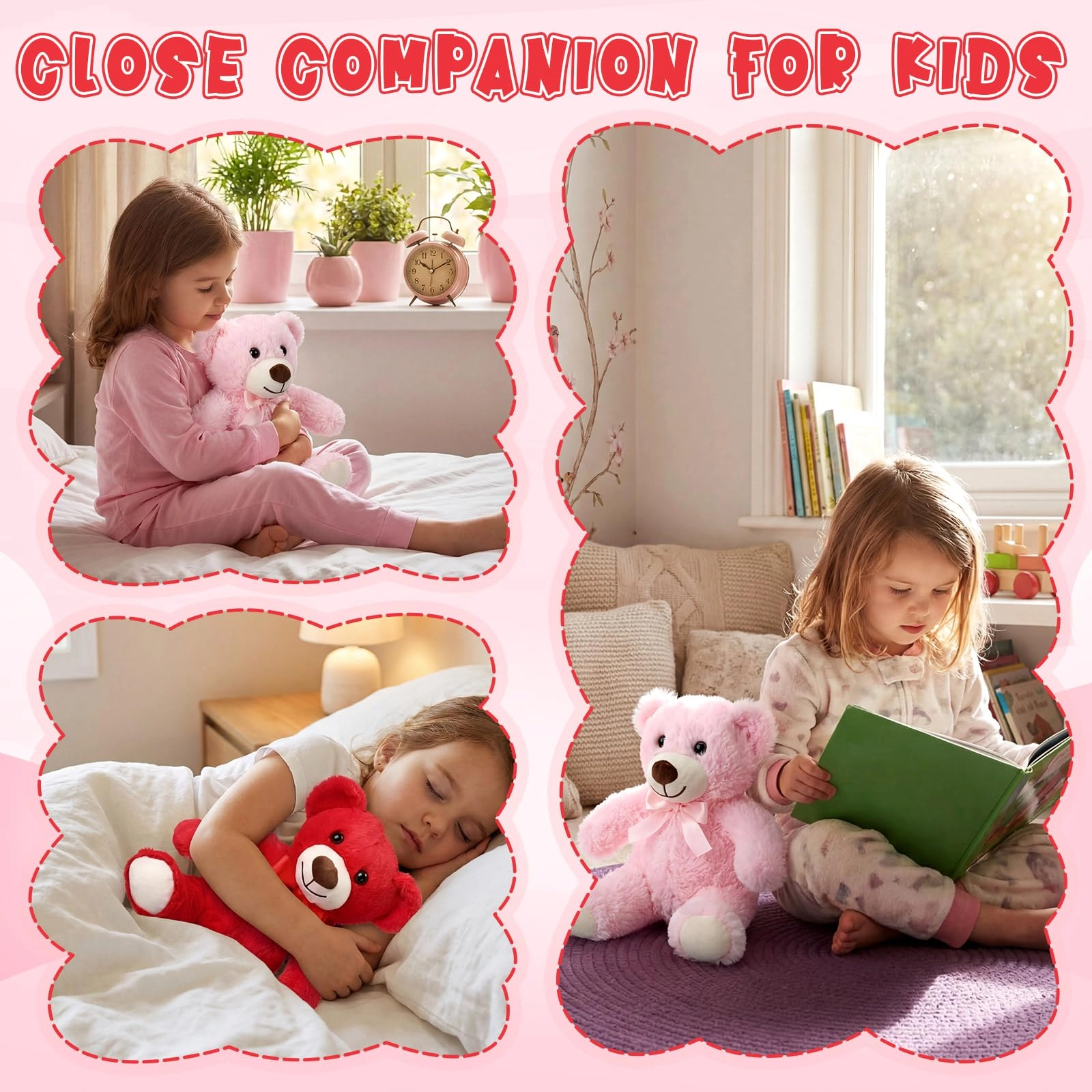 Teddy Bears - 35 cm 4 Pack