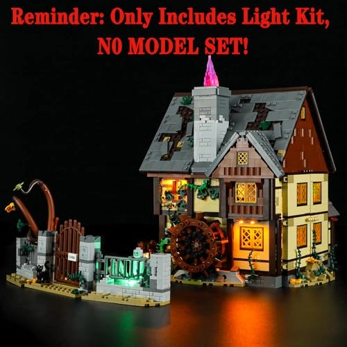 LED Lighting Kit - Rustic Disney Hocus Pocus: the Sanderson sisters' cottage