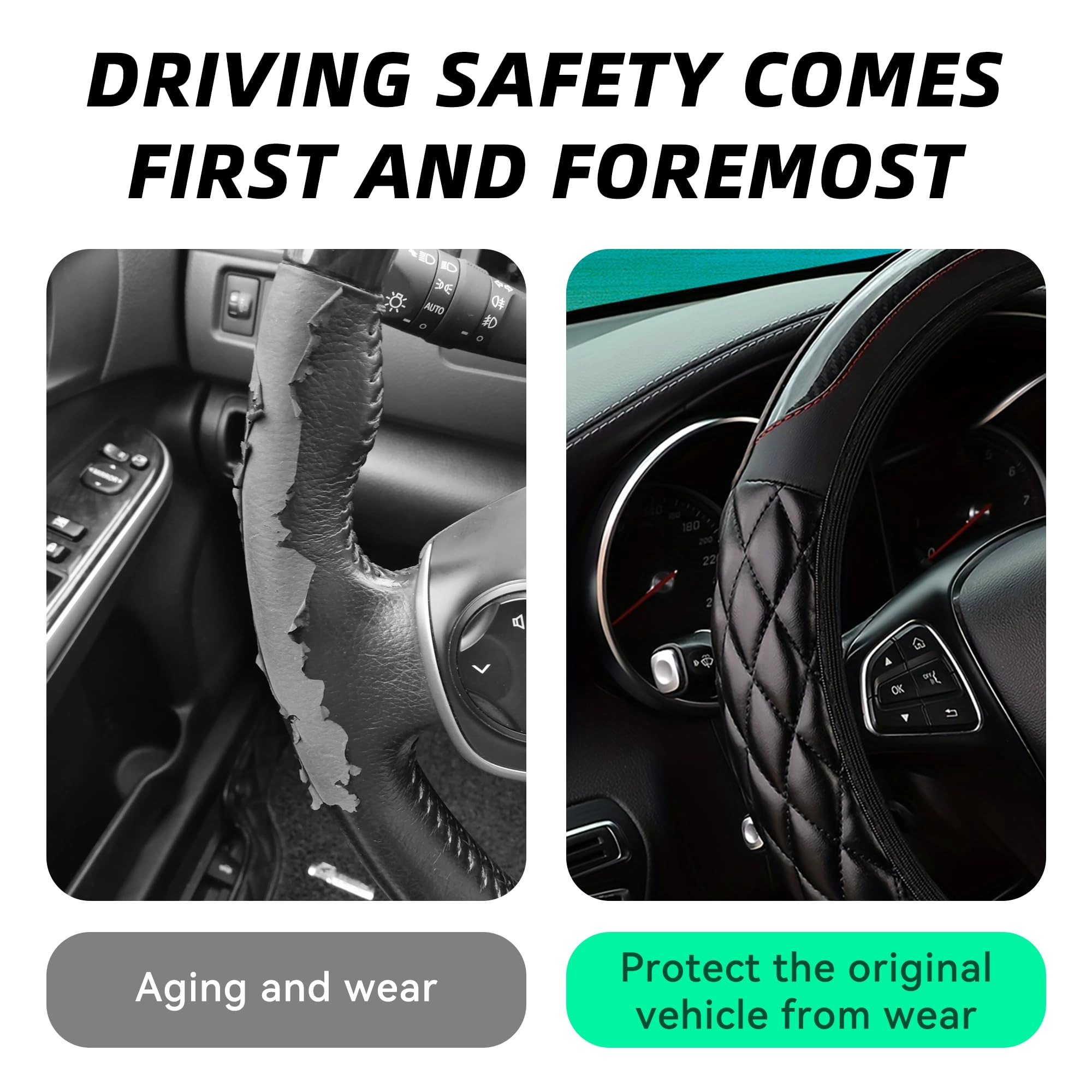 Car Steering Wheel Cover