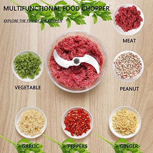 Manual Food Chopper - 550 Milliliters