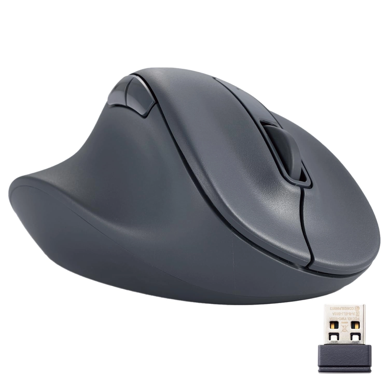 Elecom EX-G Left Hand Ergonomic Mouse - Wireless