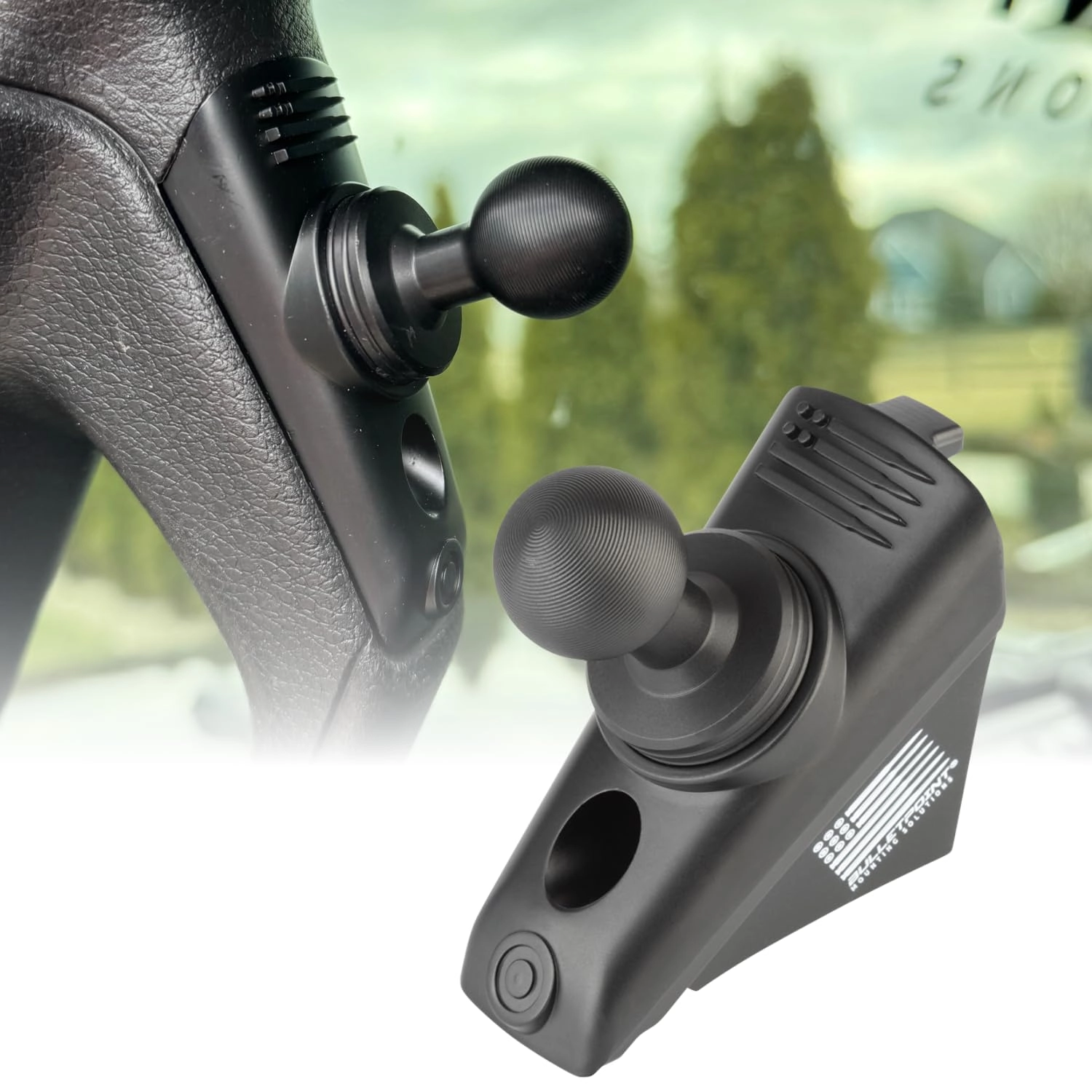 Bulletpoint A-Pillar Device Mount - Wrangler|Gladiator 2018|2019|2020|2021|2022|2023
