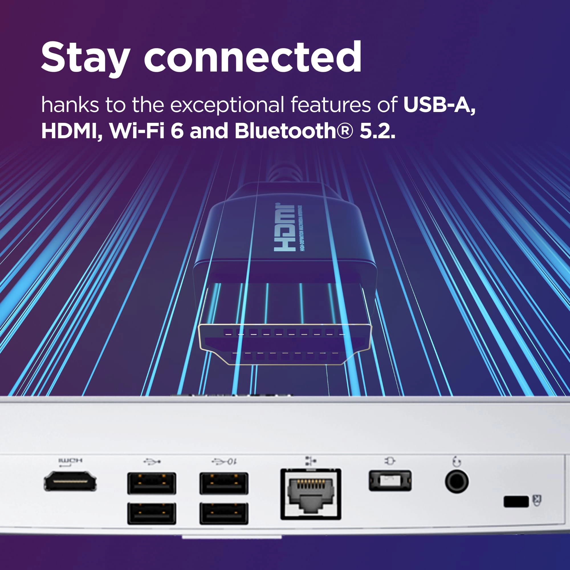 A100 - 8GB 23.8inch Intel® Core™ i3-N305