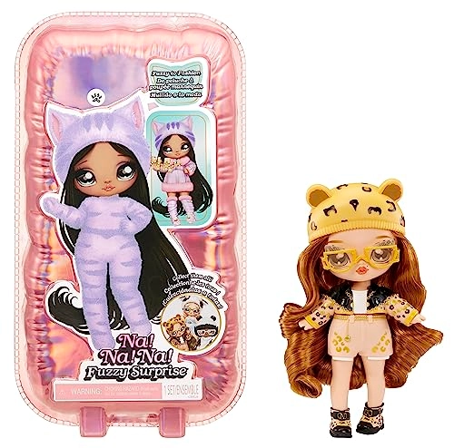 Jennel Jaguar Fashion Doll - 7" Fuzzy Ages 5+