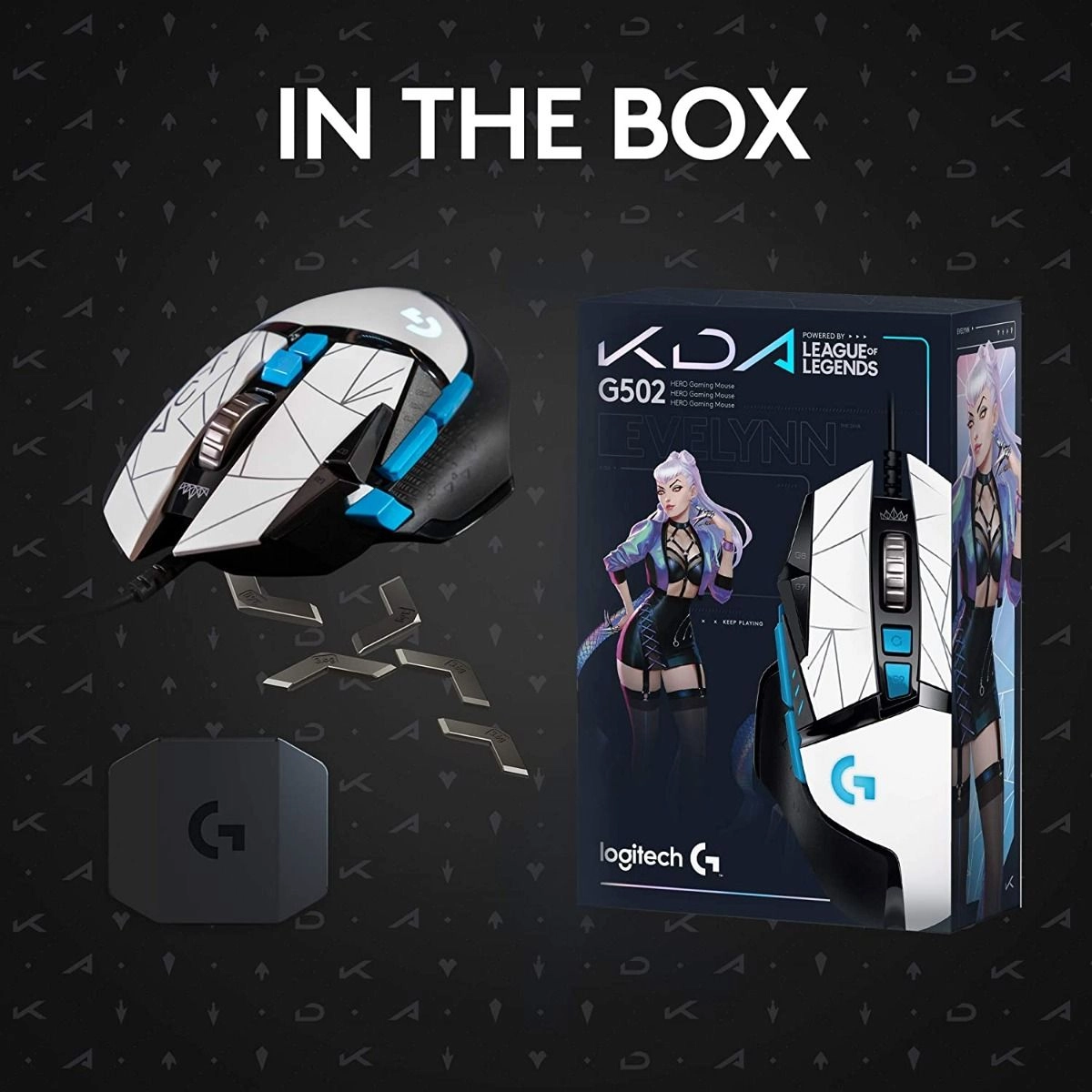 G502 Hero K/DA Gaming Mouse - USB