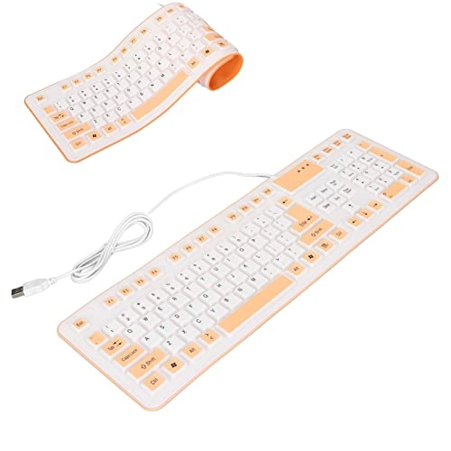 Foldable Silicone Keyboard - Wired