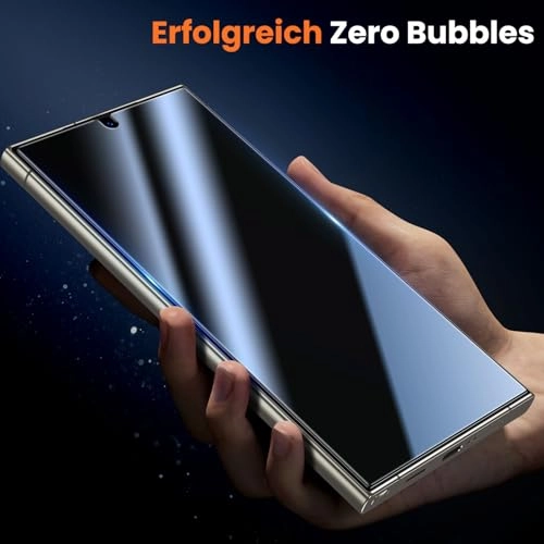 Full Screen Tempered Glass Screen Protector for Samsung Galaxy S24 Ultra (2-Pack)