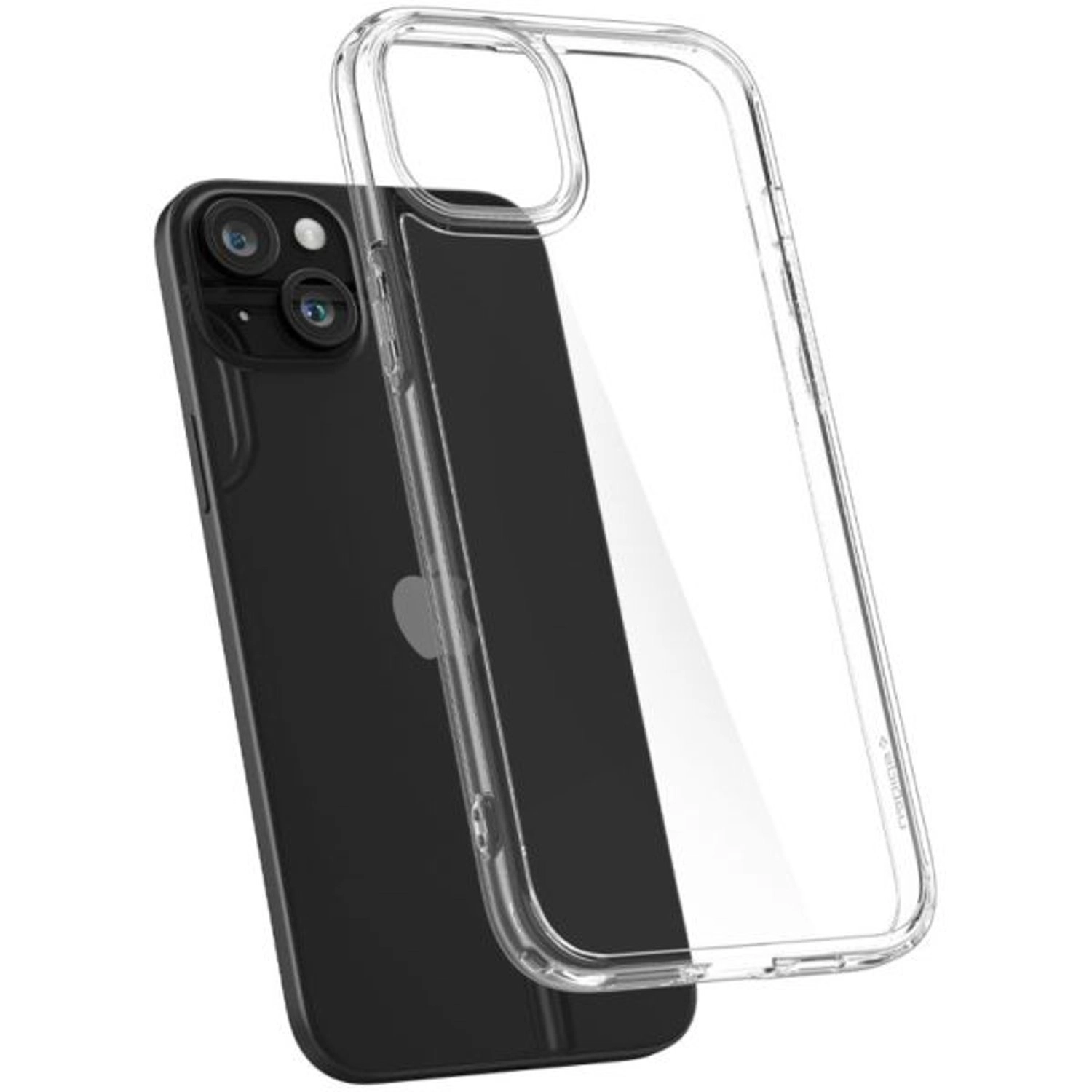 Crystal Hybrid Back Cover for iPhone 15