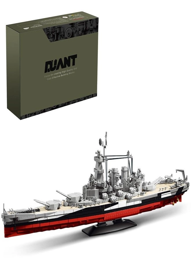DUANT USS North Carolina (BB-55) Model Kit (39106) - 1:300