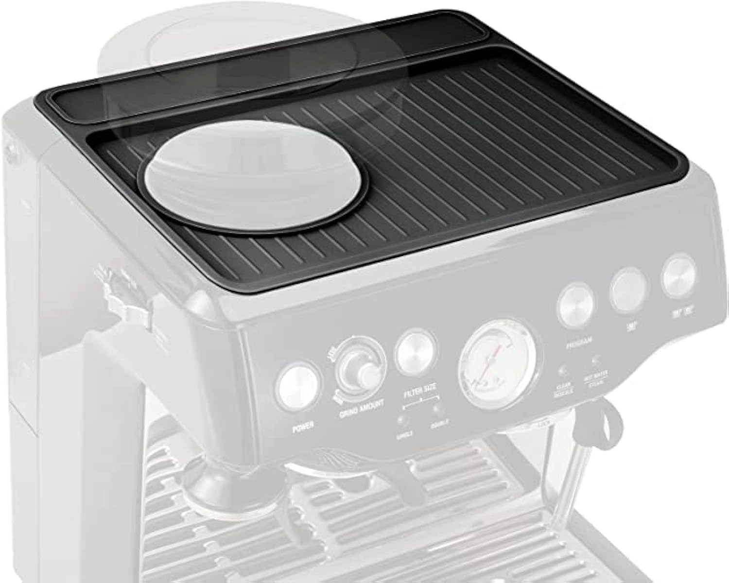 MAKINGTEC Silicone Coffee Machine Pad - Black Compatible with Breville 870/880