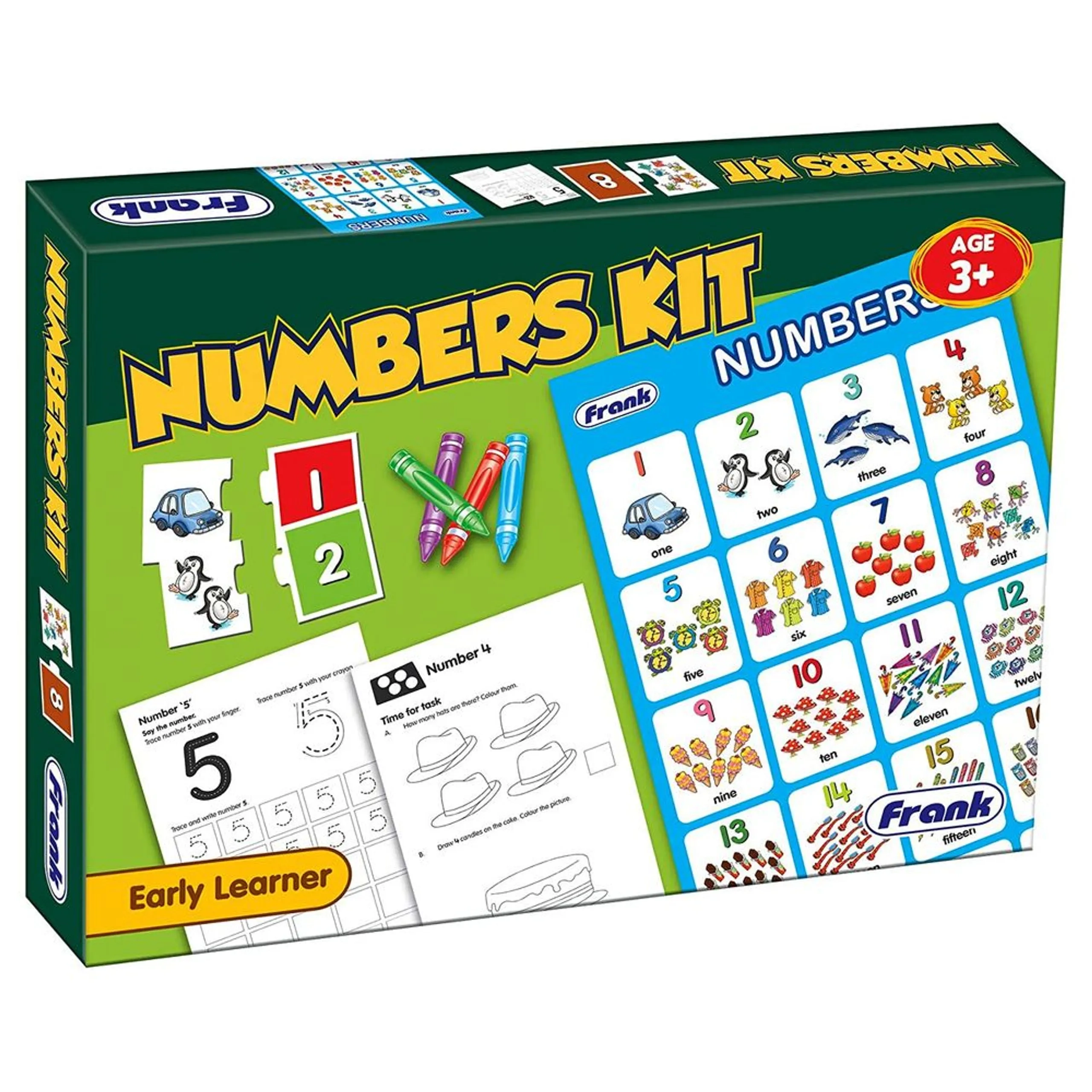 Frank Numbers Kit - Suitable for 3 years and above