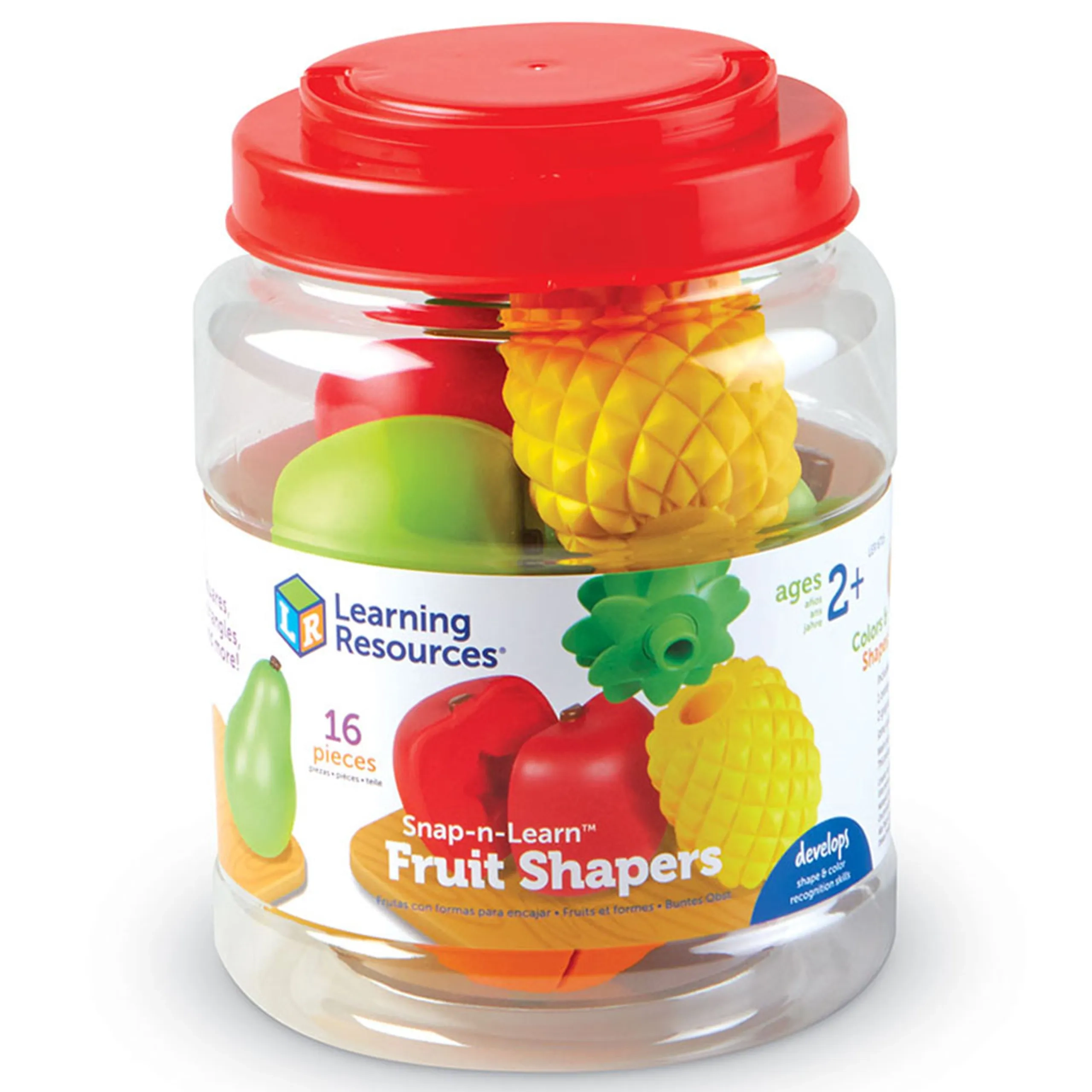 Snap N Learn Fruit Shapers - Suitable for 2 years and above 16 pieces