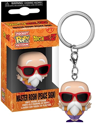FUNKO Master Roshi - Dragon Ball Z - POP Keychain Collectable Mini Figure (10.16 cm)