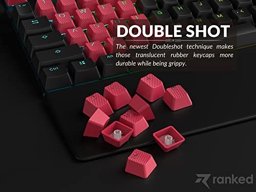 Rubber Keycap Set - OEM Profile Pistachio 23 Keys