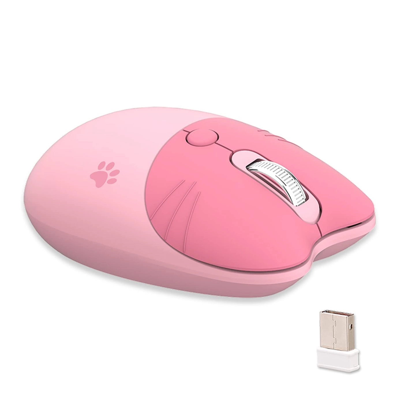 Cute Cat Wireless Mouse - USB