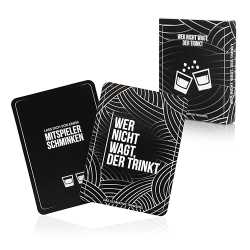 Party Game Wer Nicht dart, der trinkt - German 16 years and up 100