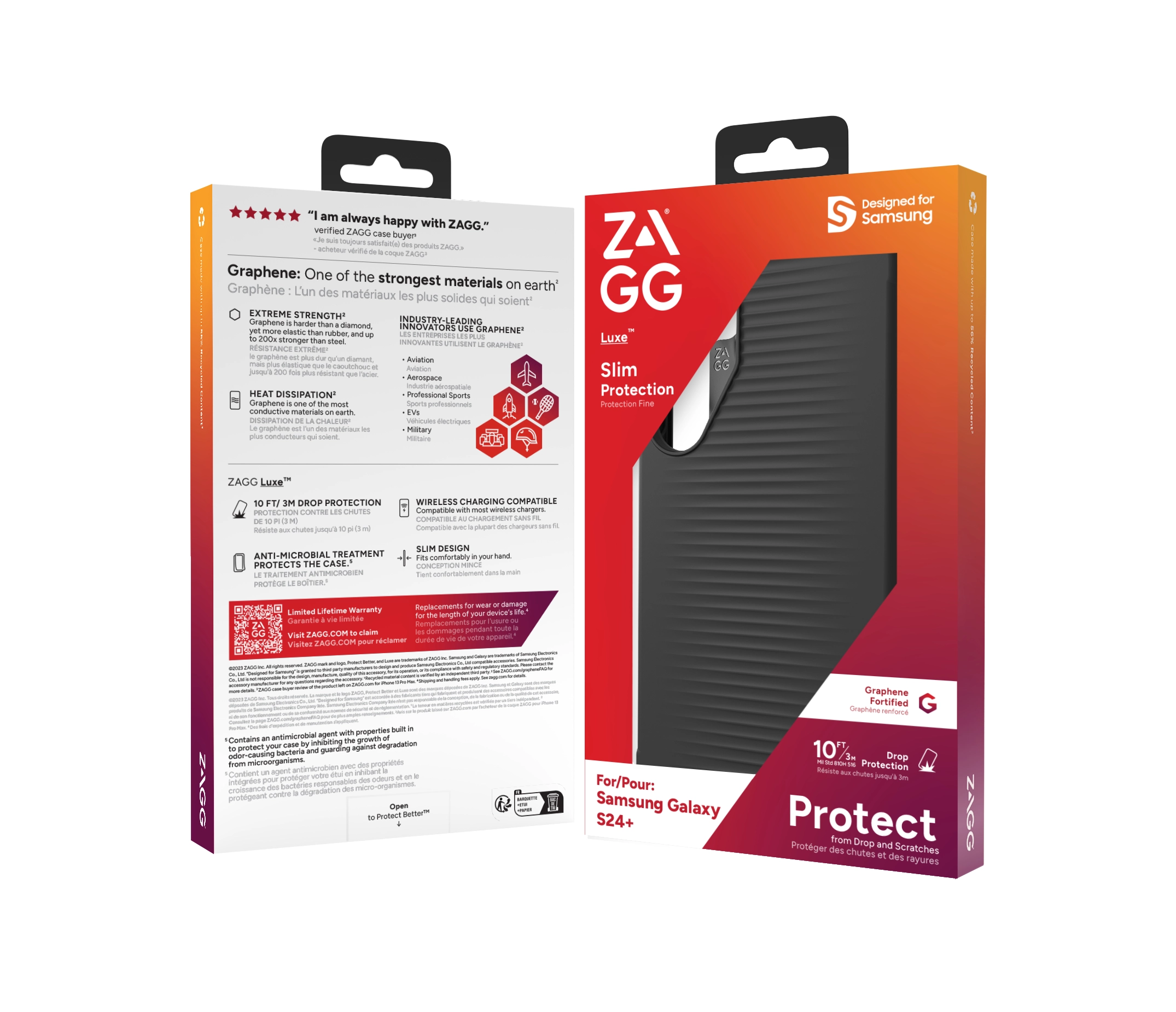 Luxe Case + Screen Protector for Galaxy S24 Ultra