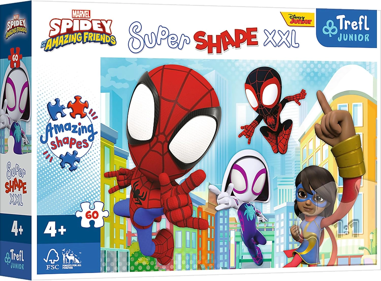 Trefl Spidey And His Amazing Friends Puzzle (5900511500127) - 60 pcs