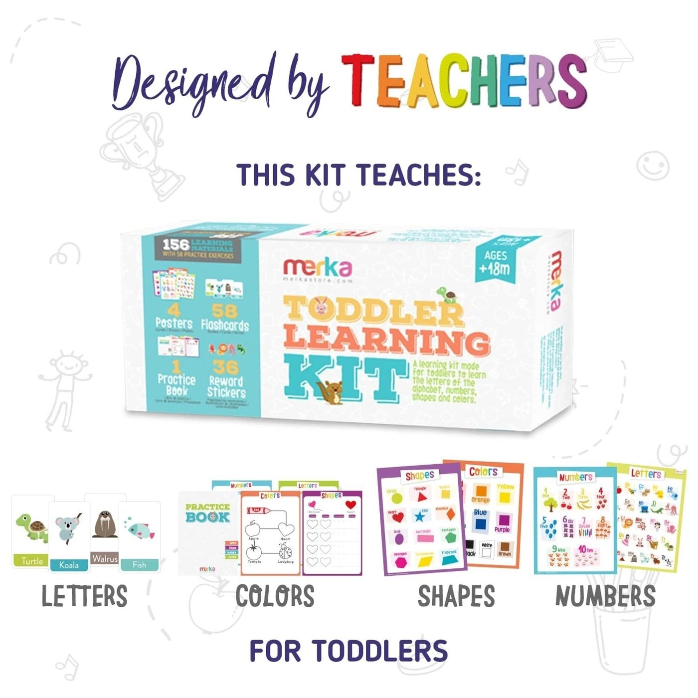 Toddler Learning Kit - 2 to 6