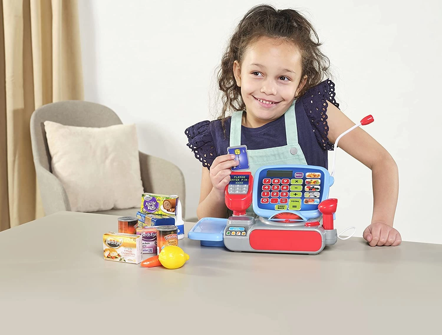 Supermarket Till - touch-sensitive screen working calculator (WB-664)