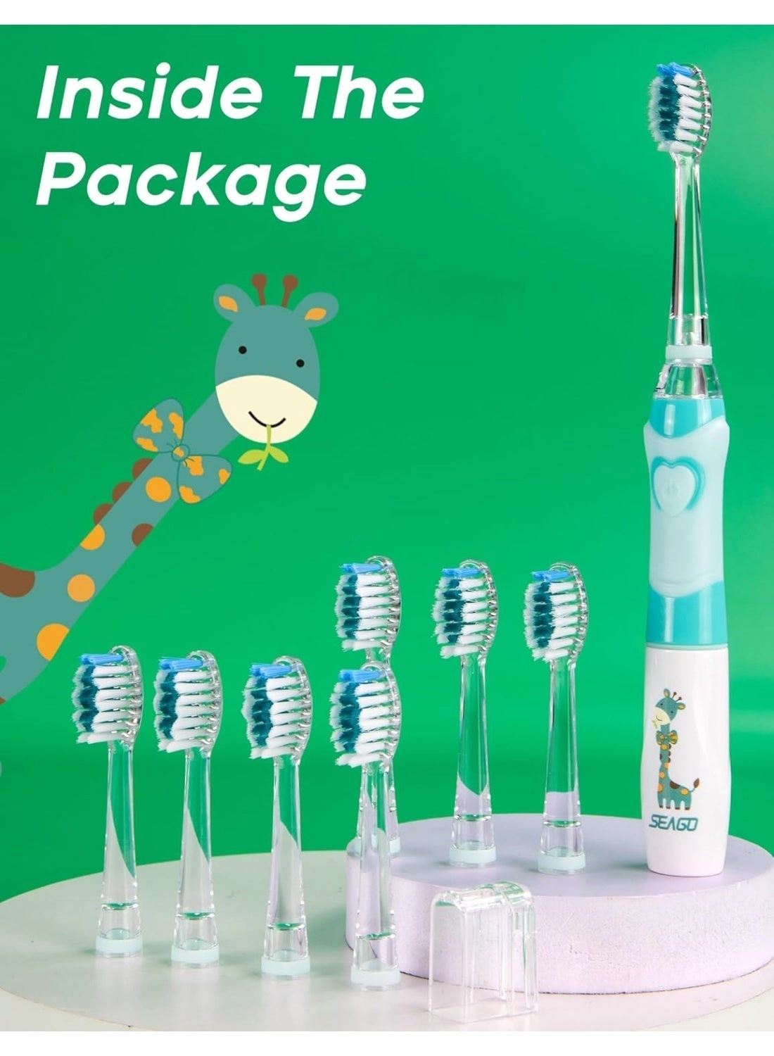 SG977 - Kids 2 Mins Timer 4 Brush Heads