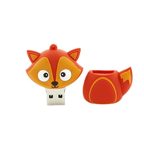 Novelty Fox USB Flash Drive - USB 2.0 64GB