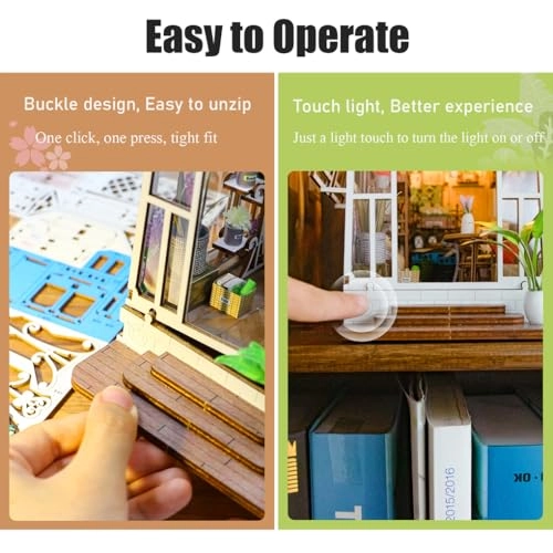 Book Nook Kit - 3D DIY Miniature Garden House