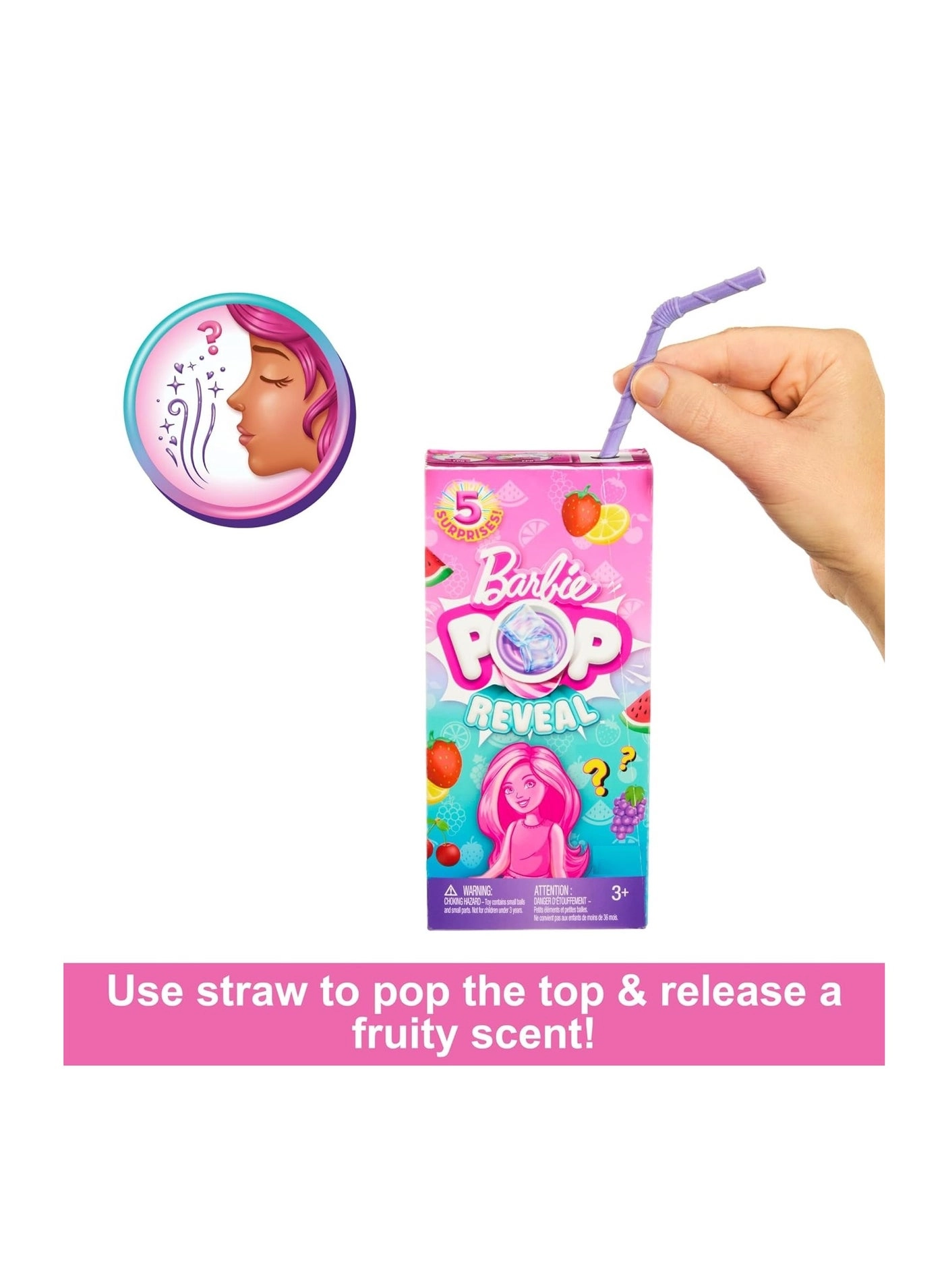 Chelsea Pop Reveal Doll - Fruit Series Ages 3+