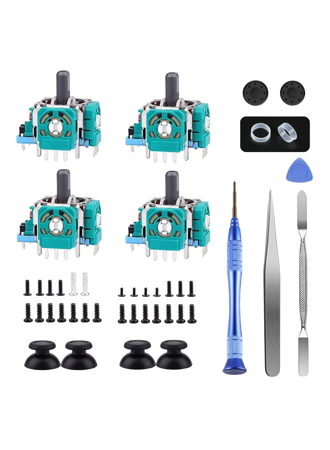 Oasisgalore 3D Joystick Replacement Kit - PS5 PS4 Switch Xbox