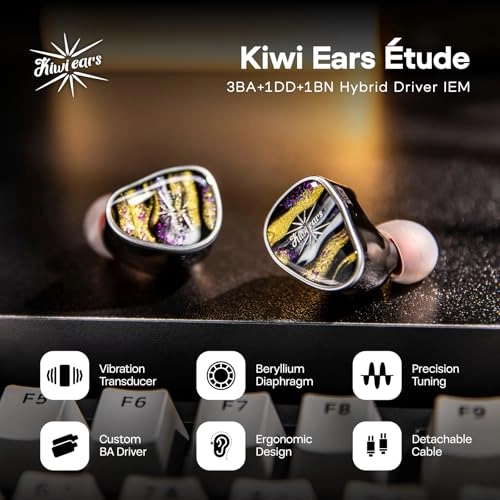 Kiwi Ears Étude Wired Earbud