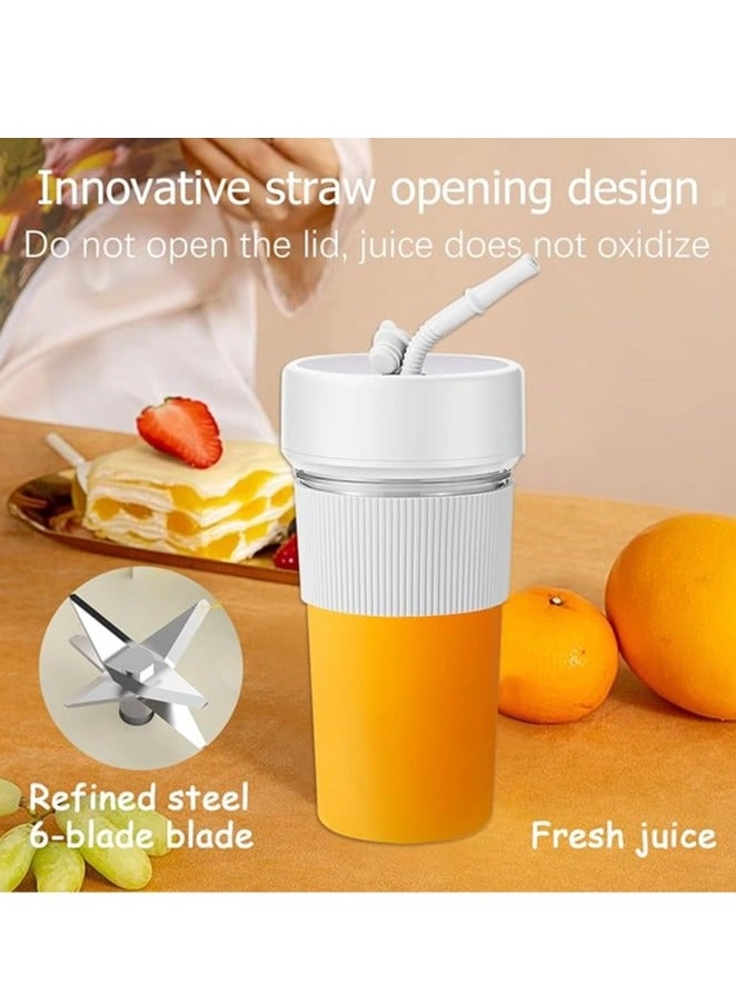 Mini Portable Blender - USB-C Charging BPA-Free Travel Lid